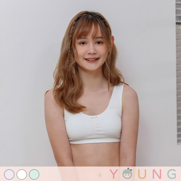 啾啾寶貝。極親膚兒童發育背心內衣 A.B罩