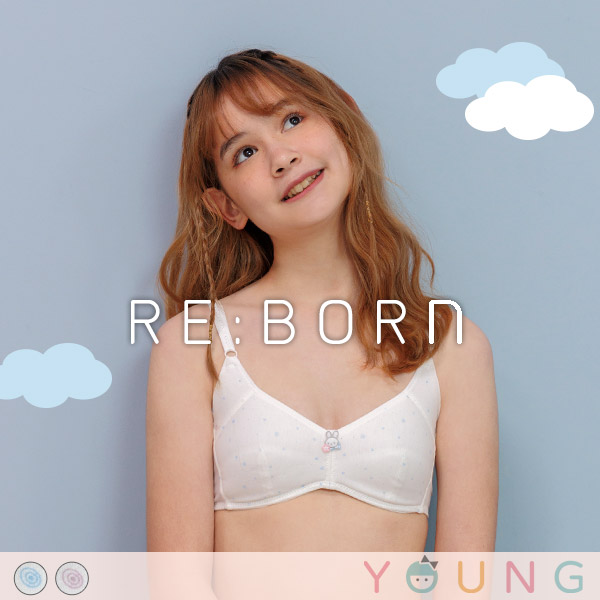 邦尼山丘。轉大人防副乳育胸少女內衣 A.B罩