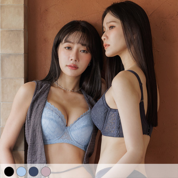 迴聲蕩漾。大罩杯托高包覆舒適提托內衣 D.E.F罩