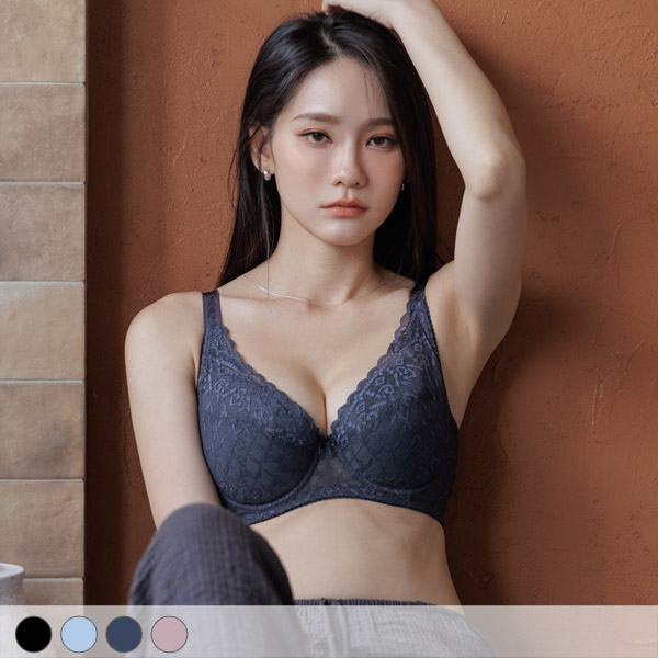 迴聲蕩漾。大罩杯托高包覆舒適提托內衣 D.E.F罩