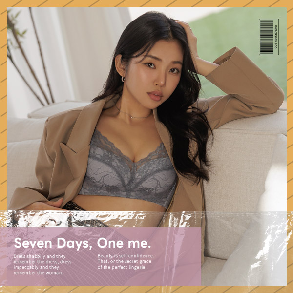 月神崇拜☼集中輕盈無鋼圈絲棉內衣 B.C.D.E.F罩