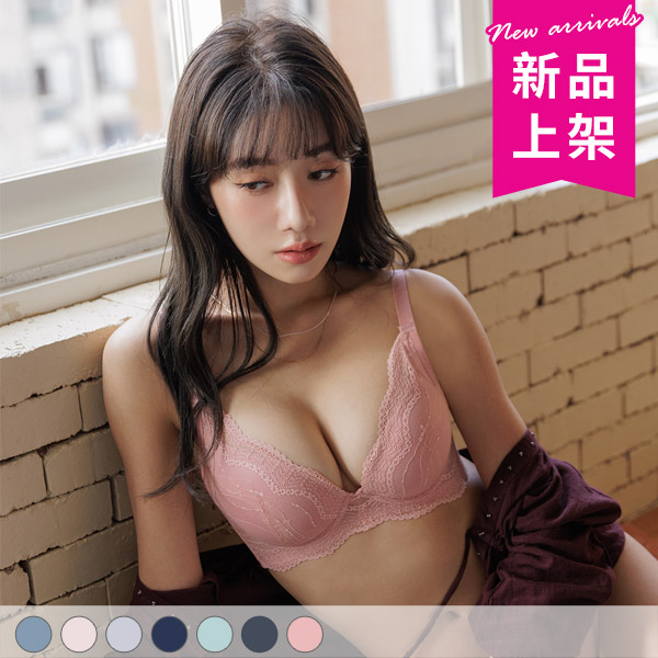 精靈交響。小胸不簍空貼合軟鋼圈內衣 A.B.C罩