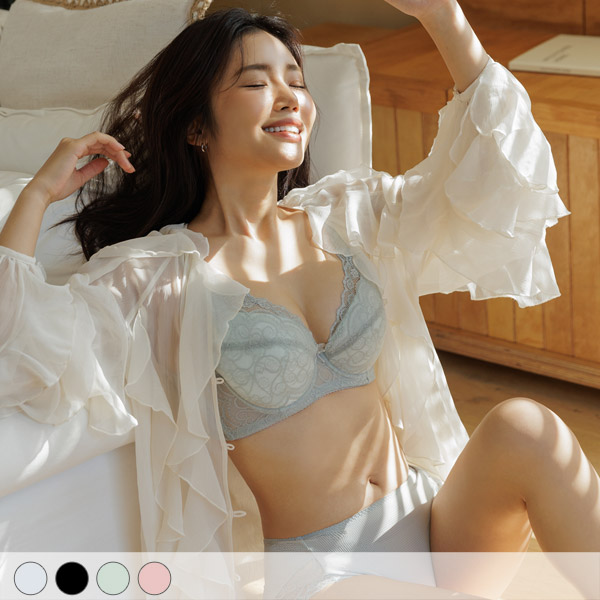 純粹爛漫。托高包覆舒適大罩杯內衣 E.F.G罩