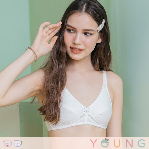 萌系甜心。無鋼圈少女發育內衣 A.B罩 萌系甜心。無鋼圈少女發育內衣 A.B罩