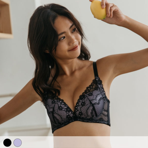 【已下架】如此迷人。飽滿包副乳軟鋼圈內衣 B.C罩